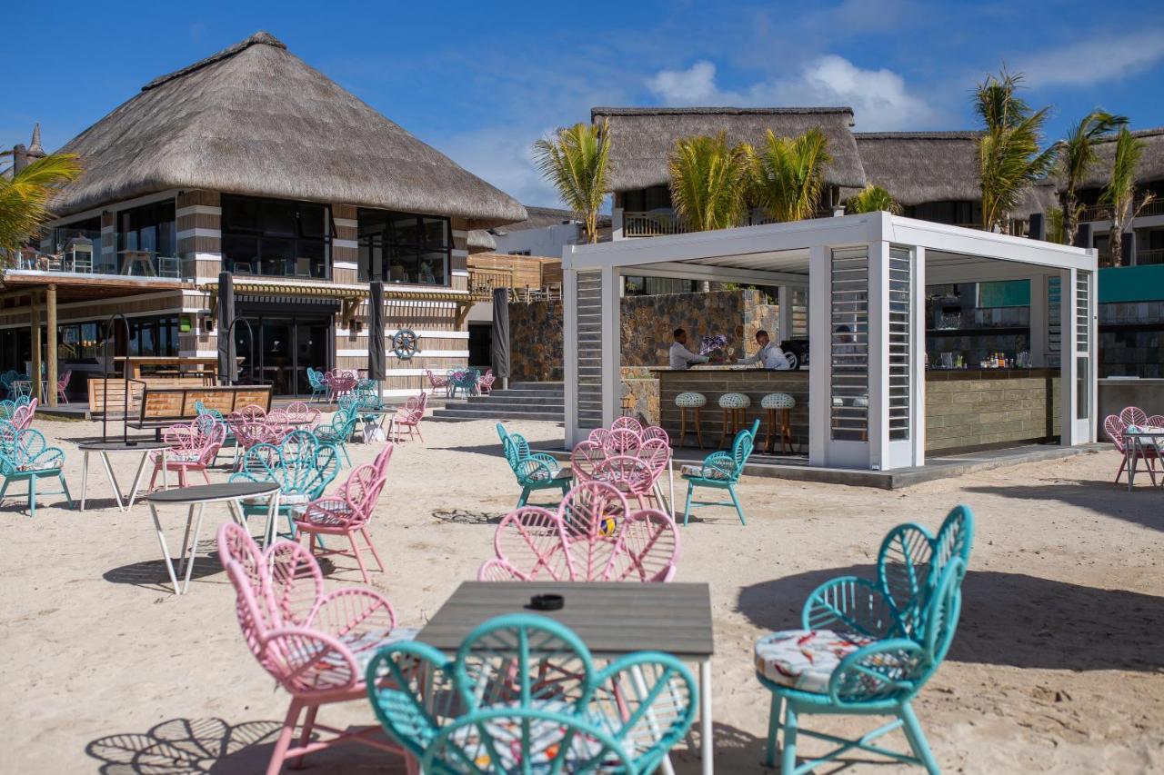 C Mauritius - All Inclusive Belle Mare Esterno foto Beach bar