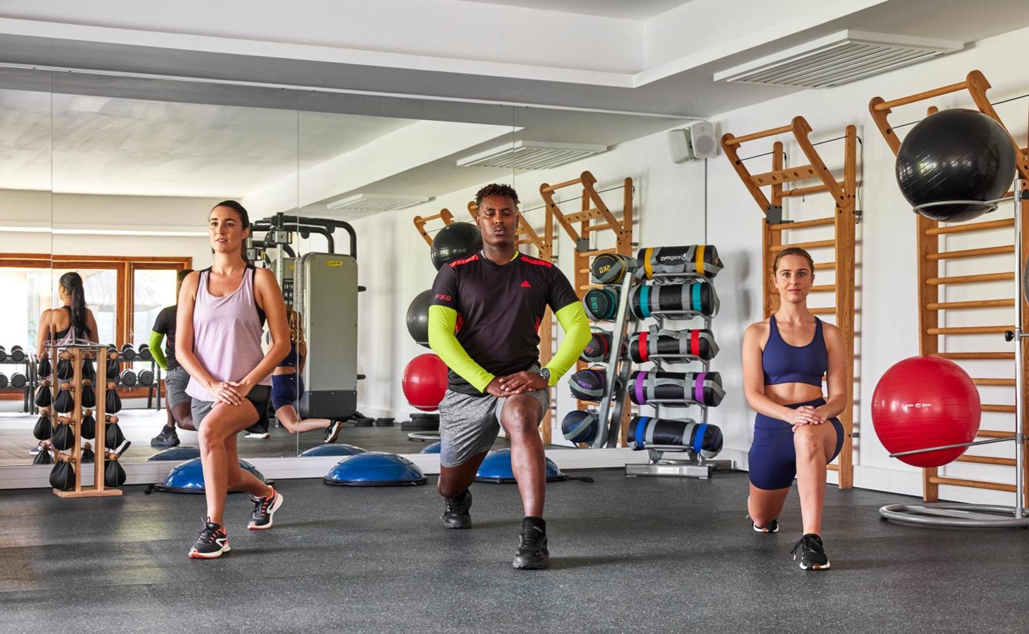 C Mauritius - All Inclusive Belle Mare Esterno foto The gym at the National Sports Centre